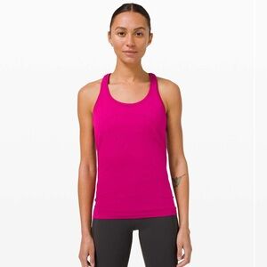 Lululemon Swiftly Tech Hip Length Racerback 2.0 - Ripened Raspberry
